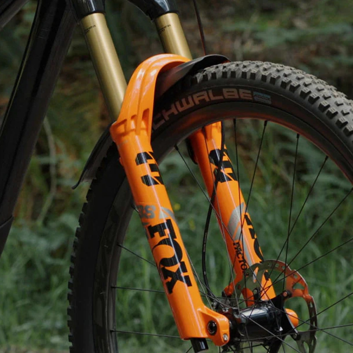 Fox 36 Cycling Vinyl Decal Sticker Set