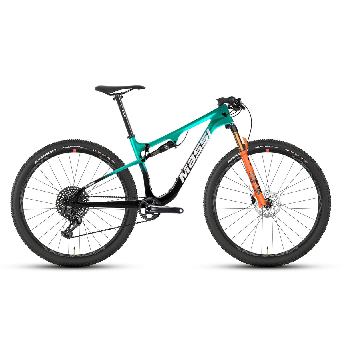 Massi Cycling Vinyl Decal Sticker Set