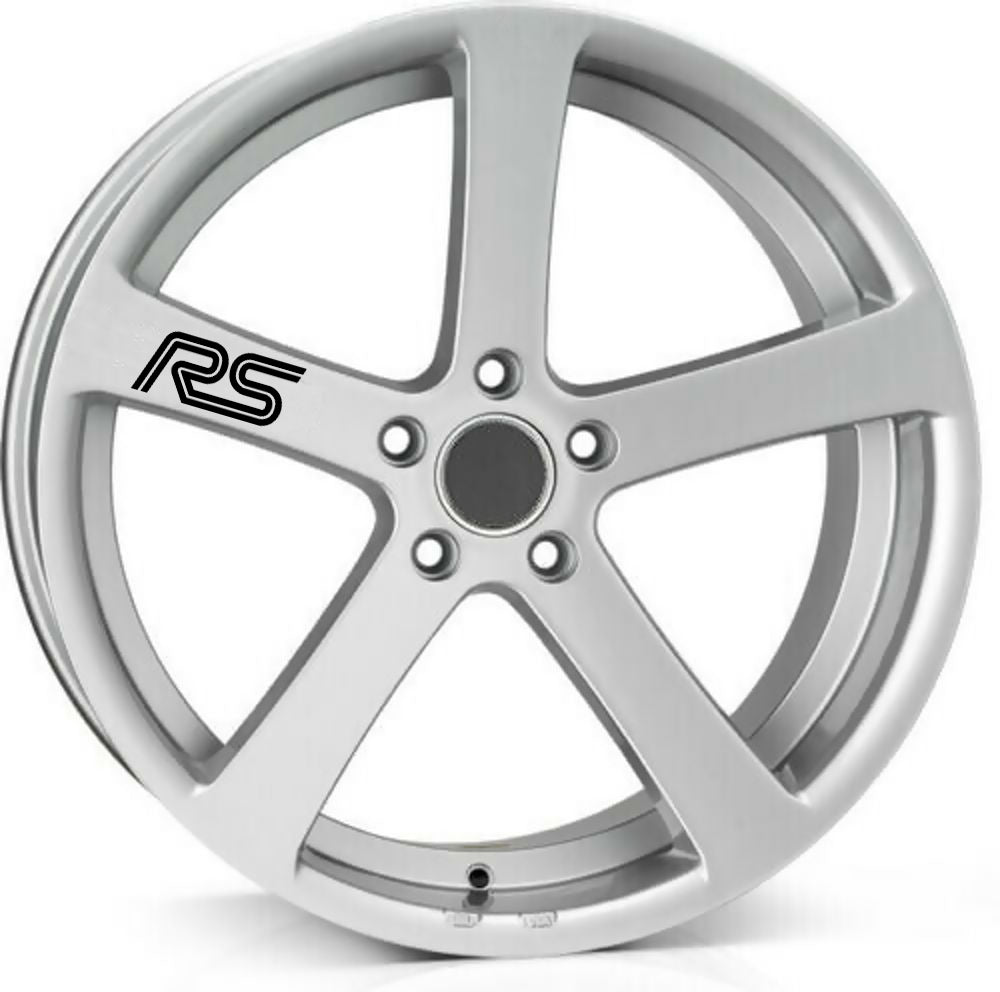 RS ALLOY WHEEL Quality Vinyl Decal Stickers