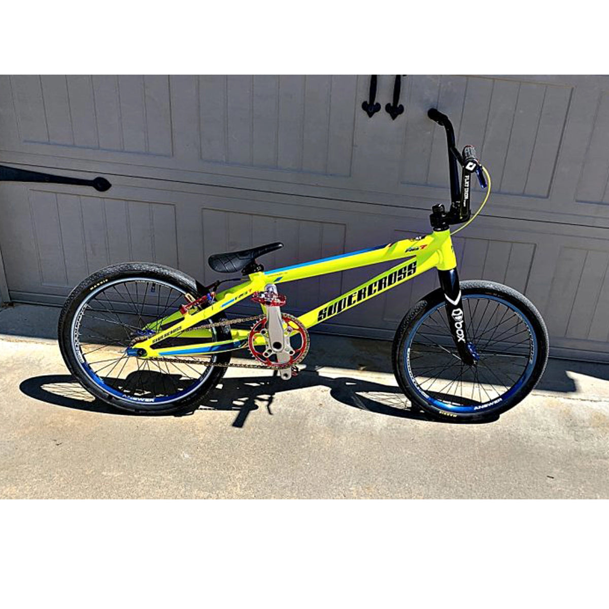Supercross Bikes Cycling Vinyl Decal Sticker Set