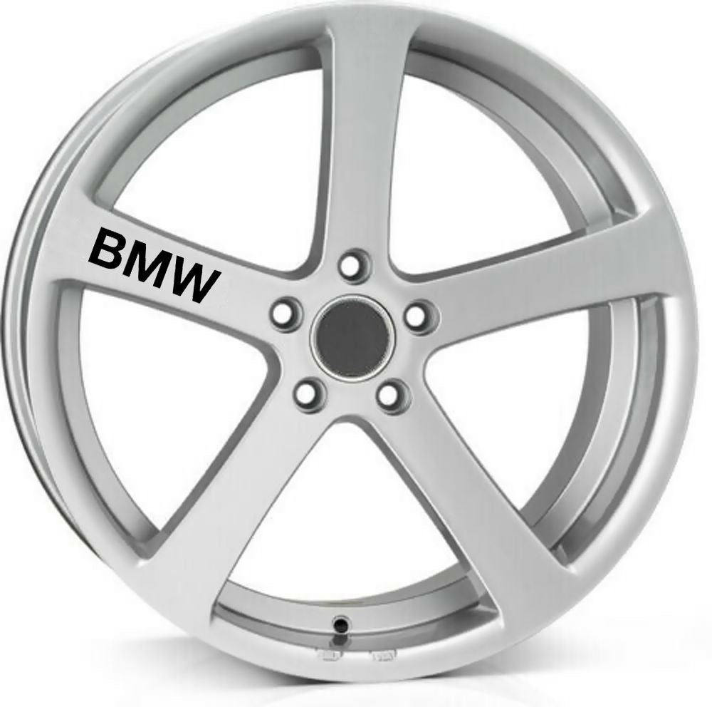 BMW ALLOY WHEEL Quality Vinyl Decal Stickers