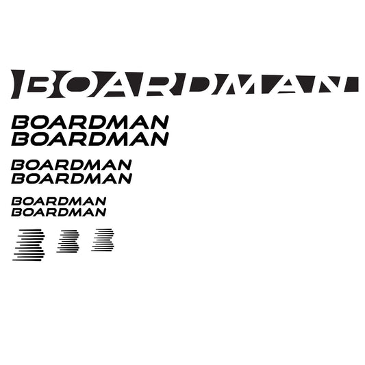 Boardman Cycling Vinyl Decal Sticker Set style 2