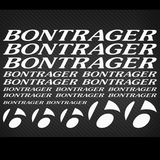 Bondrager Cycling Vinyl Decal Sticker Set