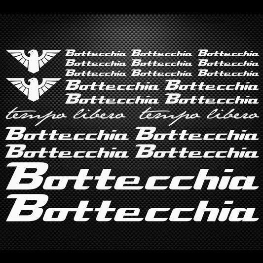 Bottecchia Cycling Vinyl Decal Sticker Set Style 2