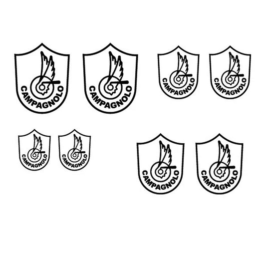 Campagnoloy Cycling Vinyl Decal Sticker Set Style 2