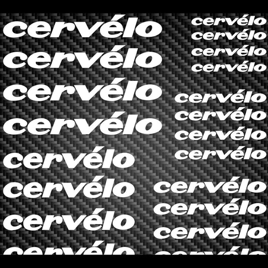 Cervelo Cycling Vinyl Decal Sticker Set