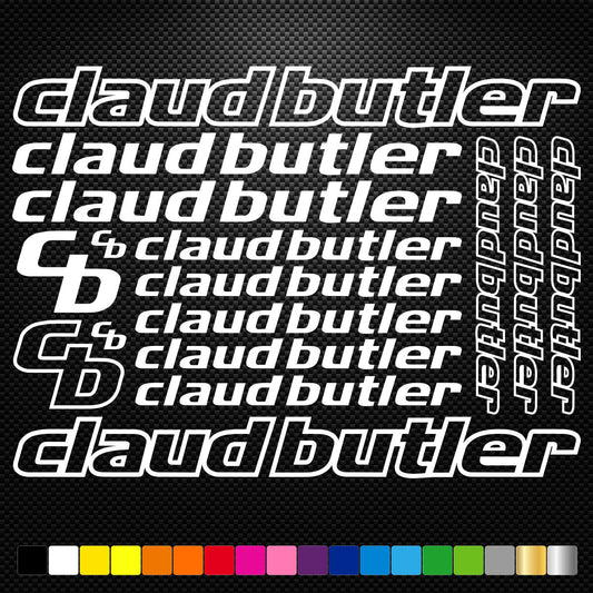 Claud Butler Vinyl Decal Stickers Bike Frame Cycle Cycling Bicycle