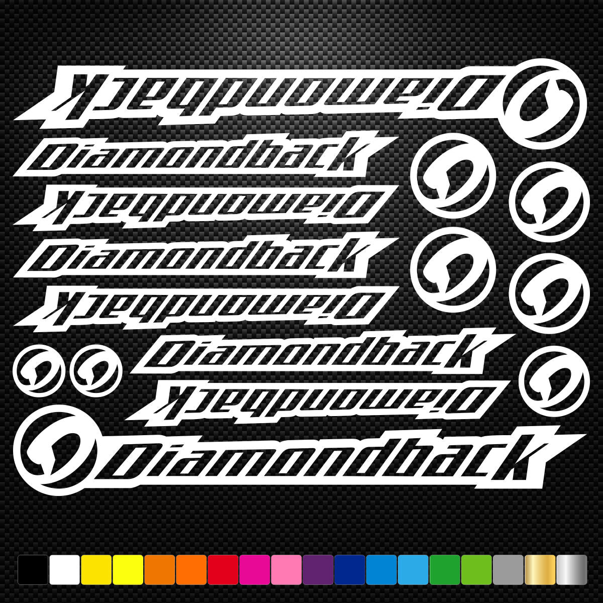 DIAMONDBACK STICKERS STICKER KIT VINYL BIKE