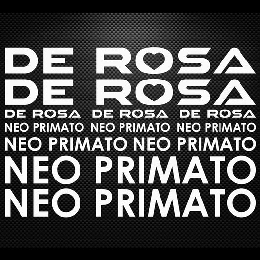 De Rosa Neo Primato Cycling Vinyl Decal Sticker Set