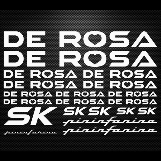 De Rosa SK Cycling Vinyl Decal Sticker Set