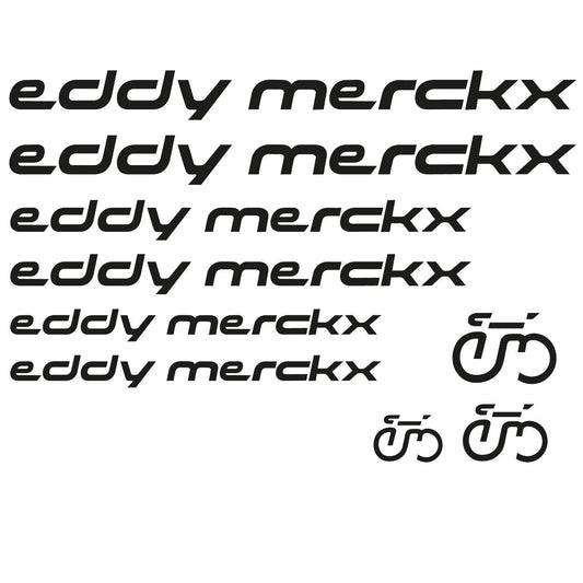 Eddy Merckx Cycling Vinyl Decal Sticker Set