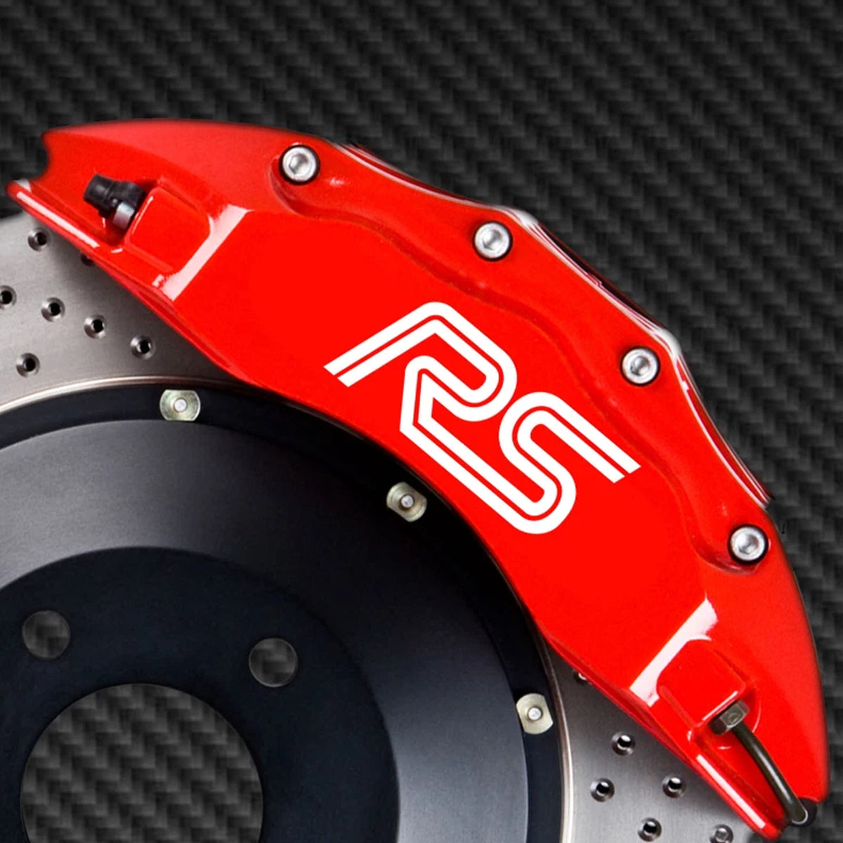 Ford RS Break Caliper Quality Vinyl Decal Stickers Style 2