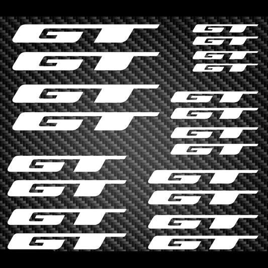 GT Bikes Cycling Vinyl Decal Sticker Set Style 2