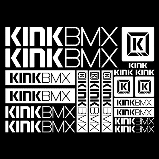 Kink Bike Co Cycling Vinyl Decal Sticker Set