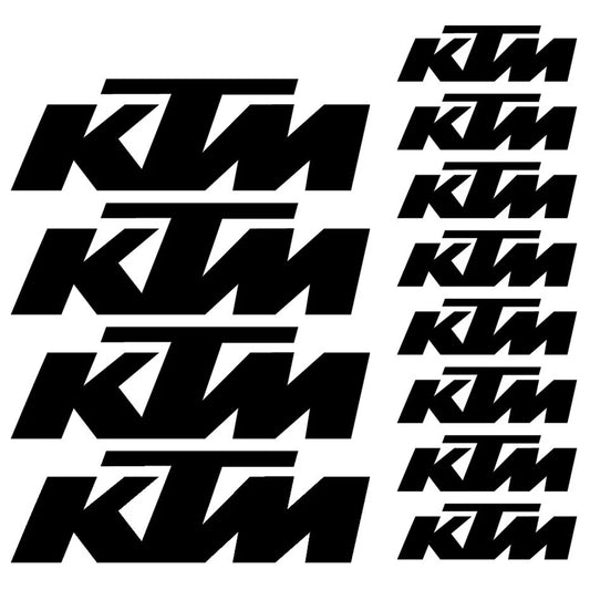 KTM Cycling Vinyl Decal Sticker Set