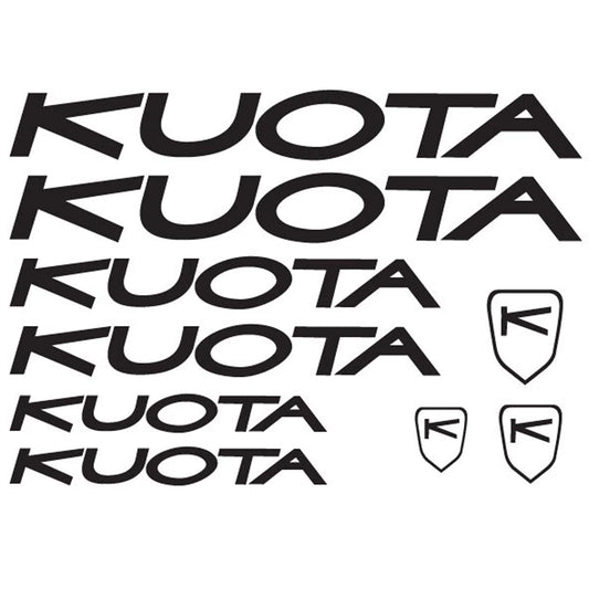 Kuota Bikes Cycling Vinyl Decal Sticker Set Style 3