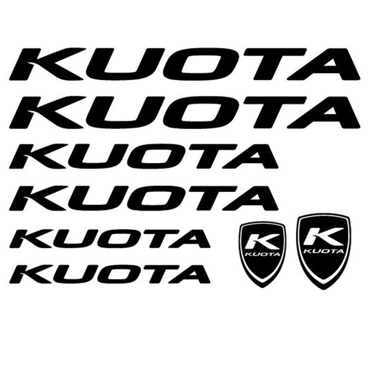 Kuota Bikes Cycling Vinyl Decal Sticker Set Style 4