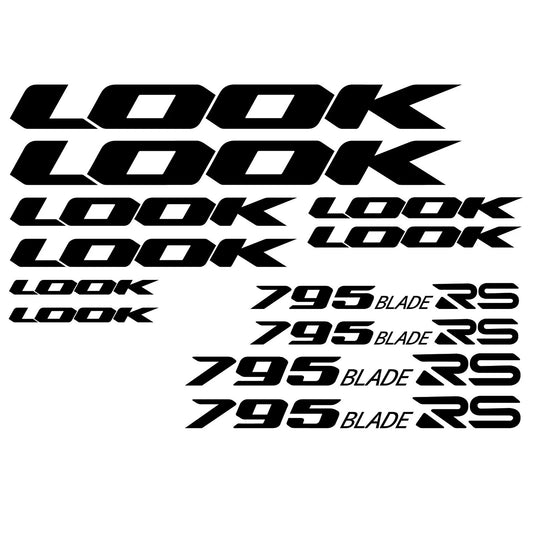 Look 795 blade Cycling Vinyl Decal Sticker Set
