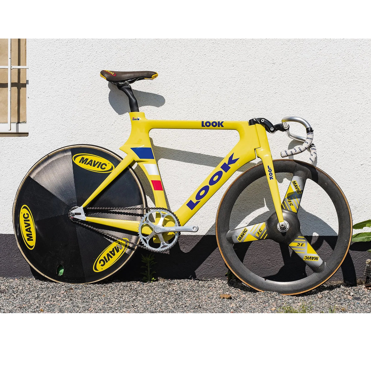 Look Cycling Vinyl Decal Sticker Set Style 4