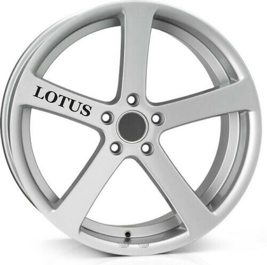LOTUS ALLOY WHEEL Quality Vinyl Decal Stickers