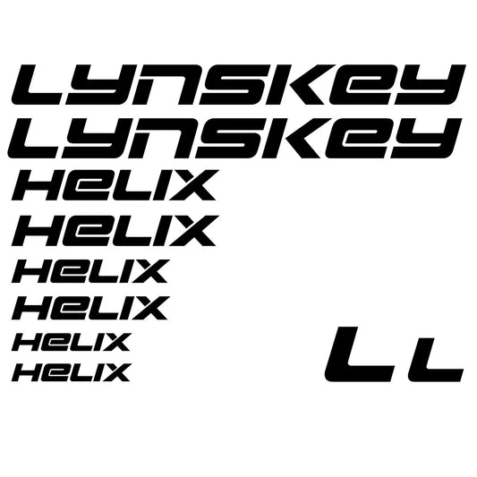 Lynskey Helix Cycling Vinyl Decal Sticker Set