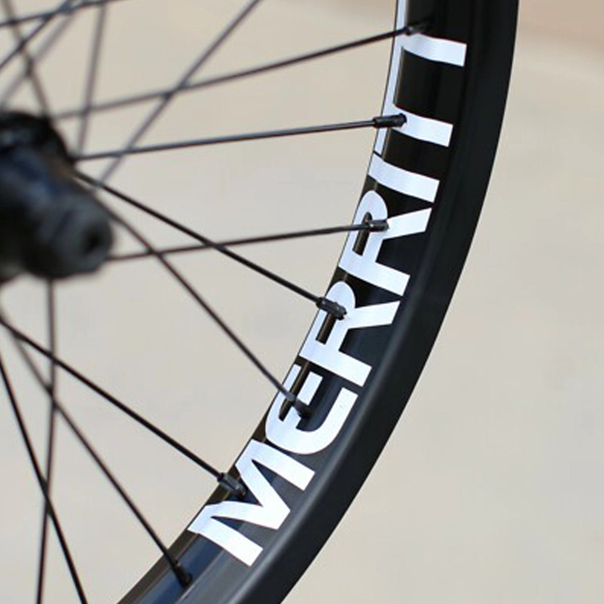 Merritt Cycling Vinyl Decal Sticker Set