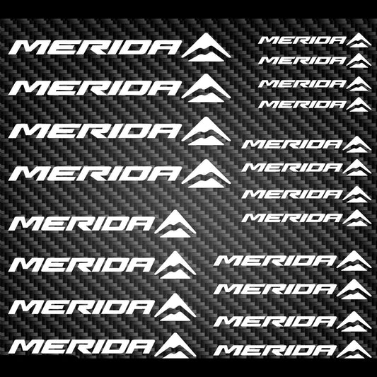 Merida Cycling Vinyl Decal Sticker Set Style 2