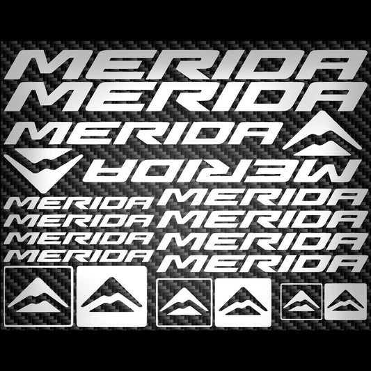 Merida Cycling Vinyl Decal Sticker Set Style 3