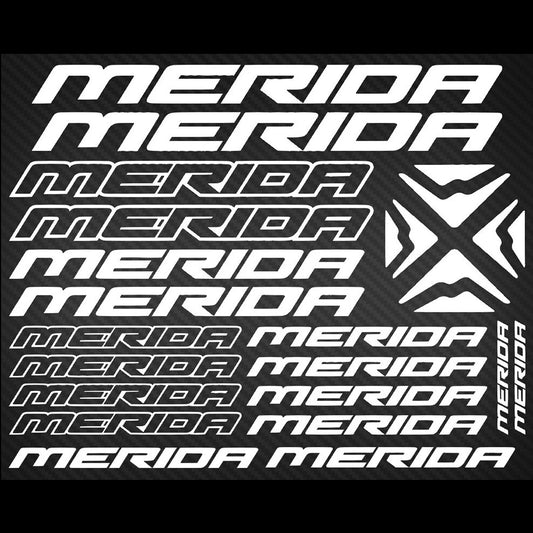 Merida Cycling Vinyl Decal Sticker Set Style 5
