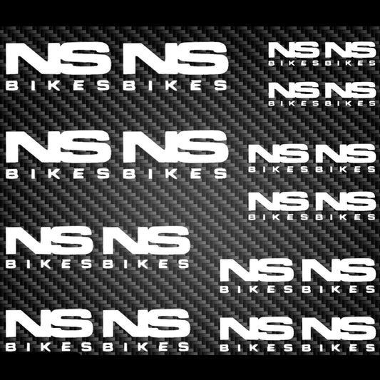 NS bikes Cycling Vinyl Decal Sticker Set