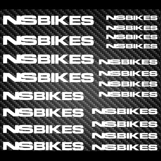 NS bikes Cycling Vinyl Decal Sticker Set Style 3