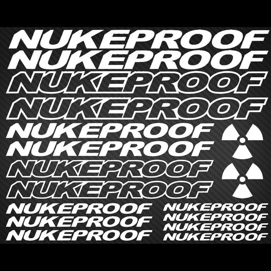 Nukeproof  Cycling Vinyl Decal Sticker Set