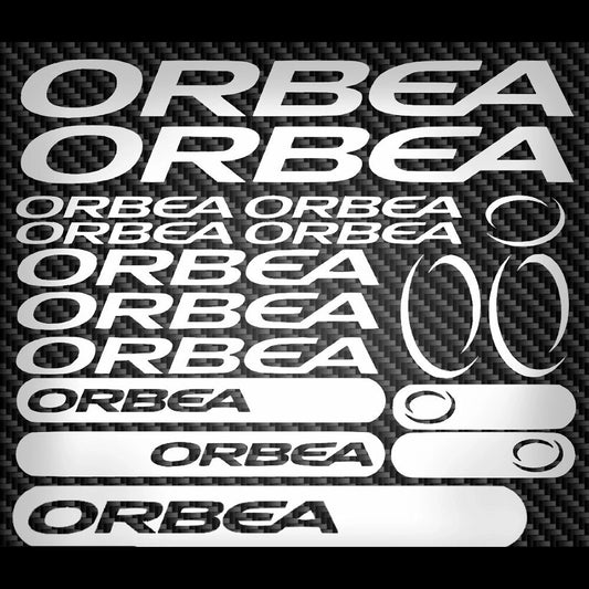 Orbea Cycling Vinyl Decal Sticker Set Style 2