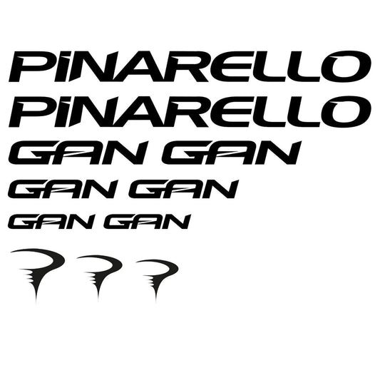 Pinarello Gan Cycling Vinyl Decal Sticker Set