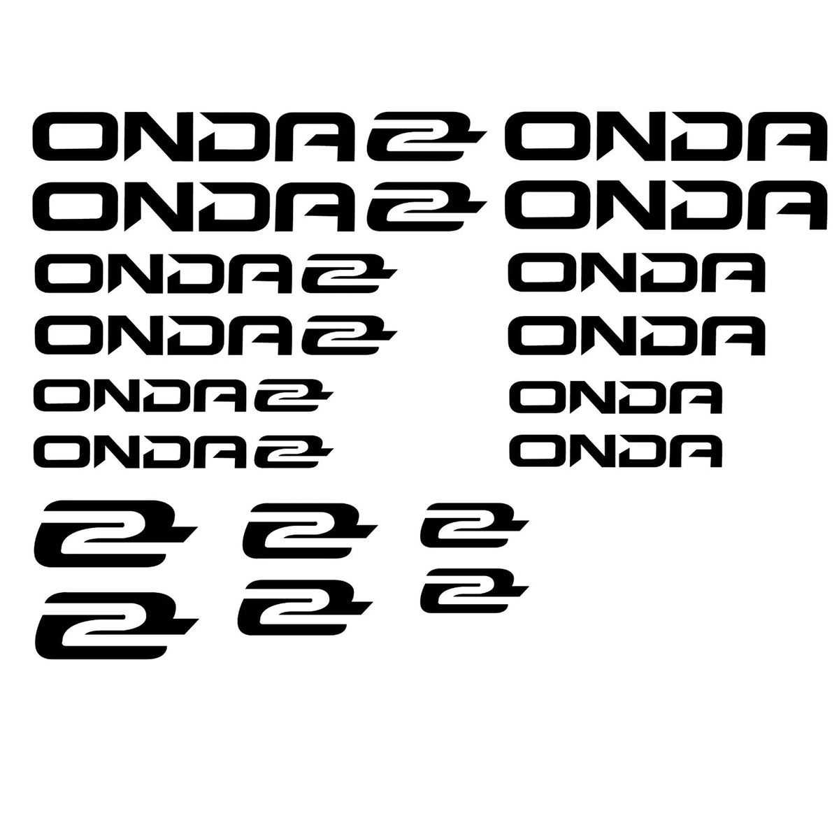 Pinarello Onda Cycling Vinyl Decal Sticker Set