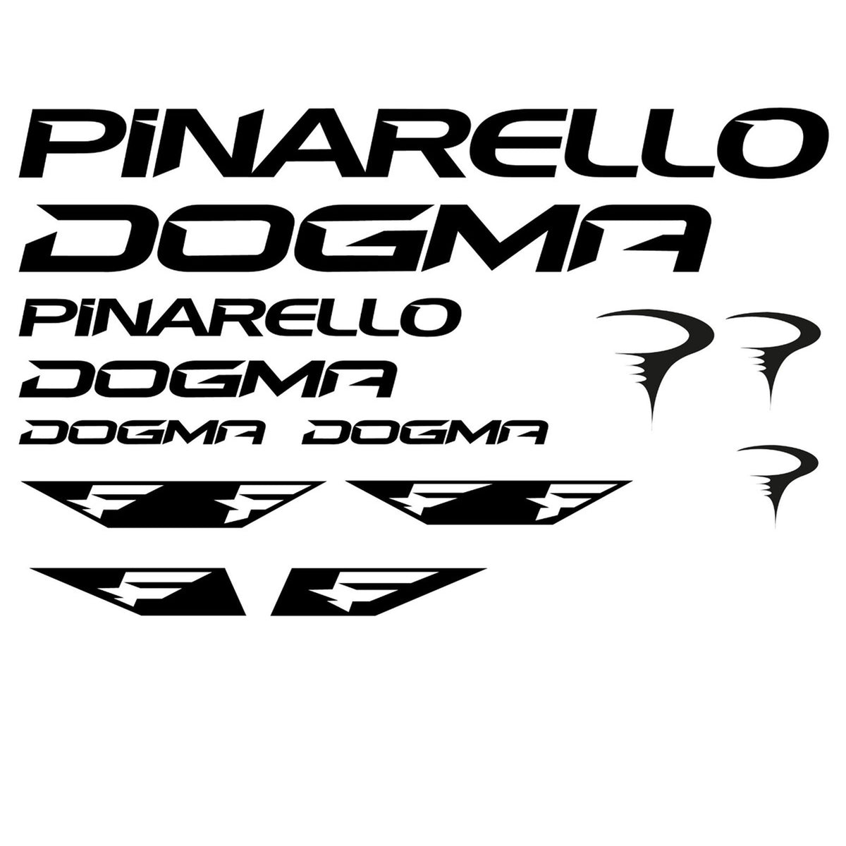 Pinarello Dogma Cycling Vinyl Decal Sticker Set