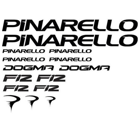 Pinarello  Dogma F12 Cycling Vinyl Decal Sticker Set
