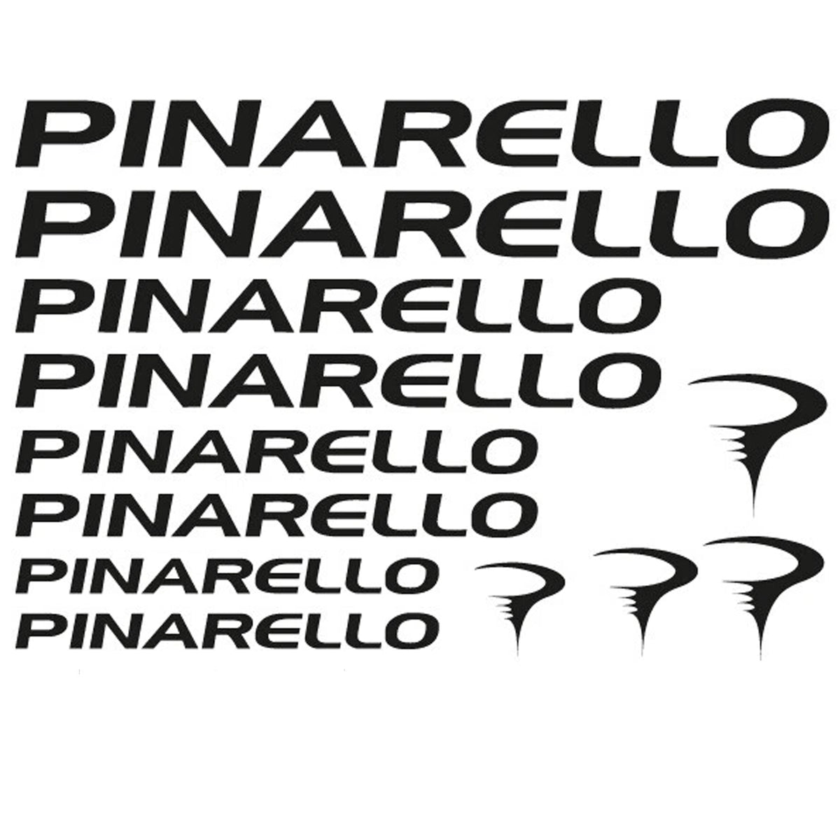 Pinarello Cycling Vinyl Decal Sticker Set
