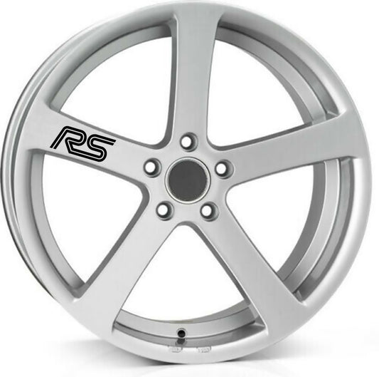 RS ALLOY WHEEL Quality Vinyl Decal Stickers