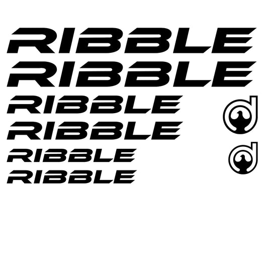 Ribble Cycling Vinyl Decal Sticker Set