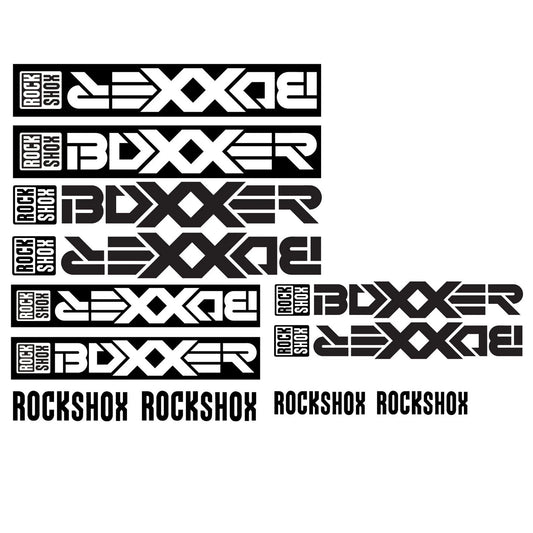 Rockshox Boxxer Cycling Vinyl Decal Sticker Set