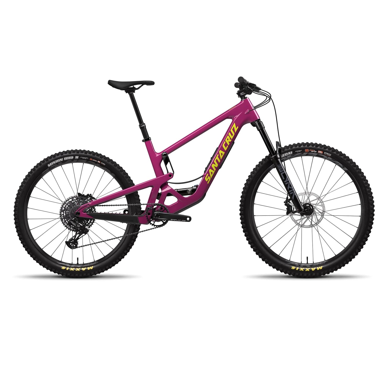 Santa Cruz Cycling Vinyl Decal Sticker Set