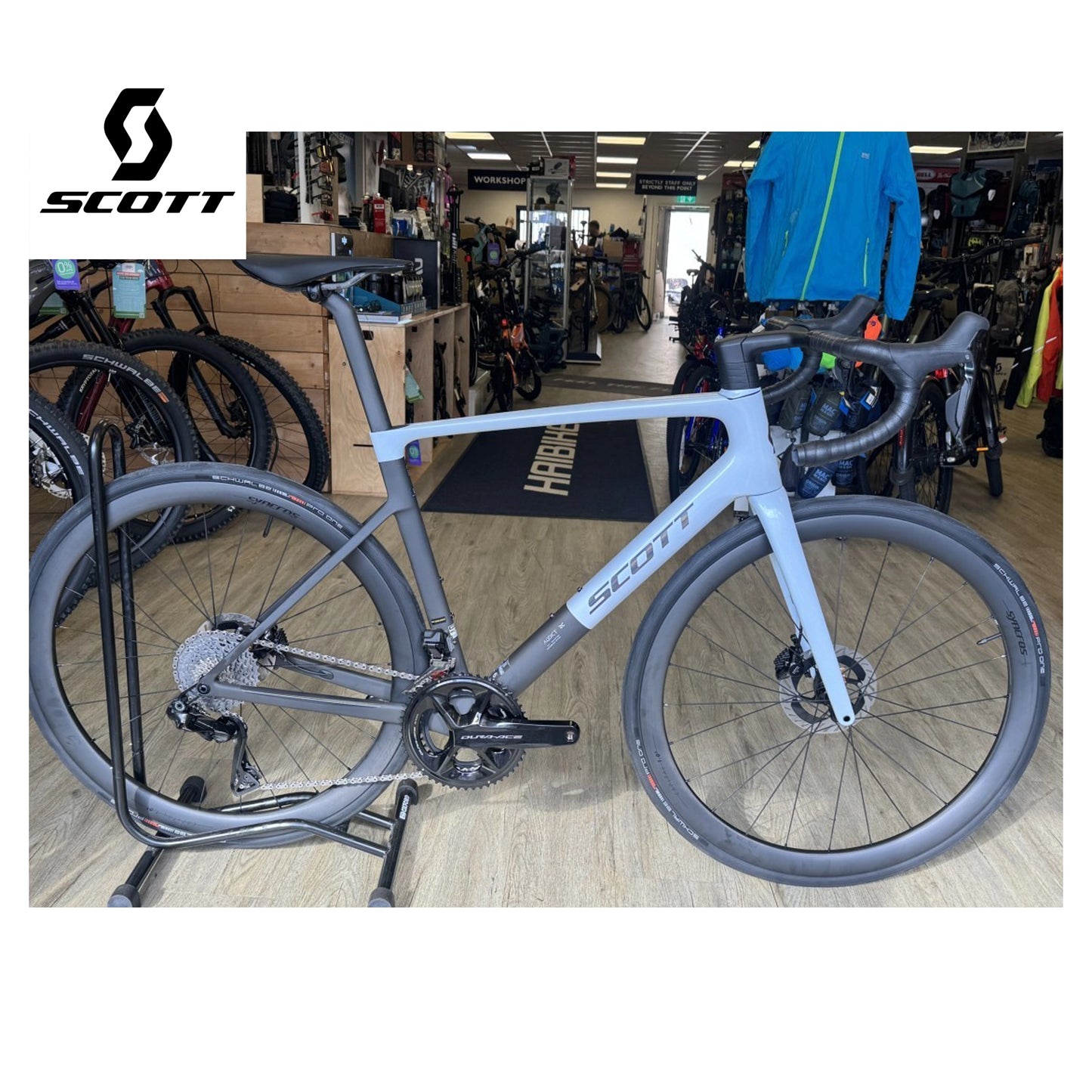 Scott Cycling Vinyl Decal Sticker Set