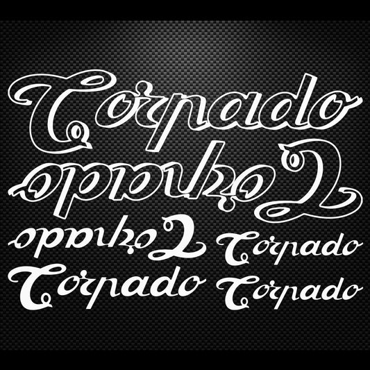 Torpado Saint Cycling Vinyl Decal Sticker Set