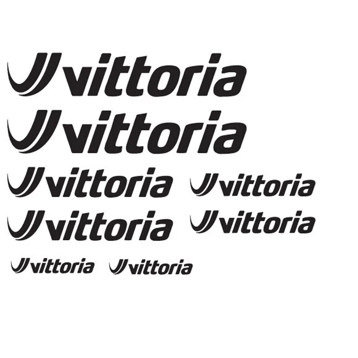 Vittoria Cycling Vinyl Decal Sticker Set