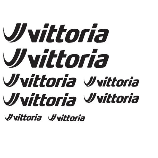 Vittoria Cycling Vinyl Decal Sticker Set