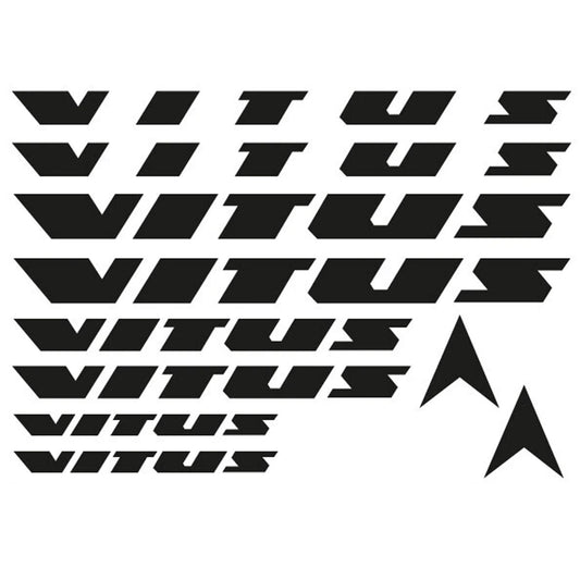 Vitus Cycling Vinyl Decal Sticker Set
