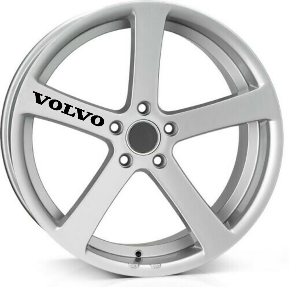 VOLVO ALLOY WHEEL Quality Vinyl Decal Stickers