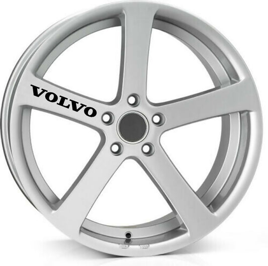VOLVO ALLOY WHEEL Quality Vinyl Decal Stickers