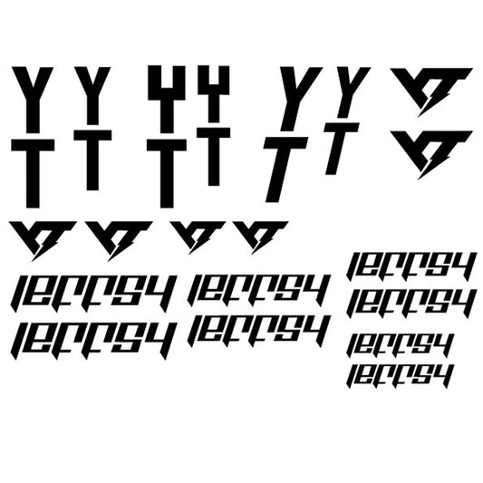 YT Jeffsy Cycling Vinyl Decal Sticker Set